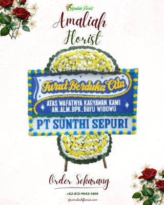 Papan Bunga Duka di Mentaya Hilir Selatan