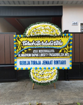 Papan Bunga Duka di Mentaya Hilir Selatan